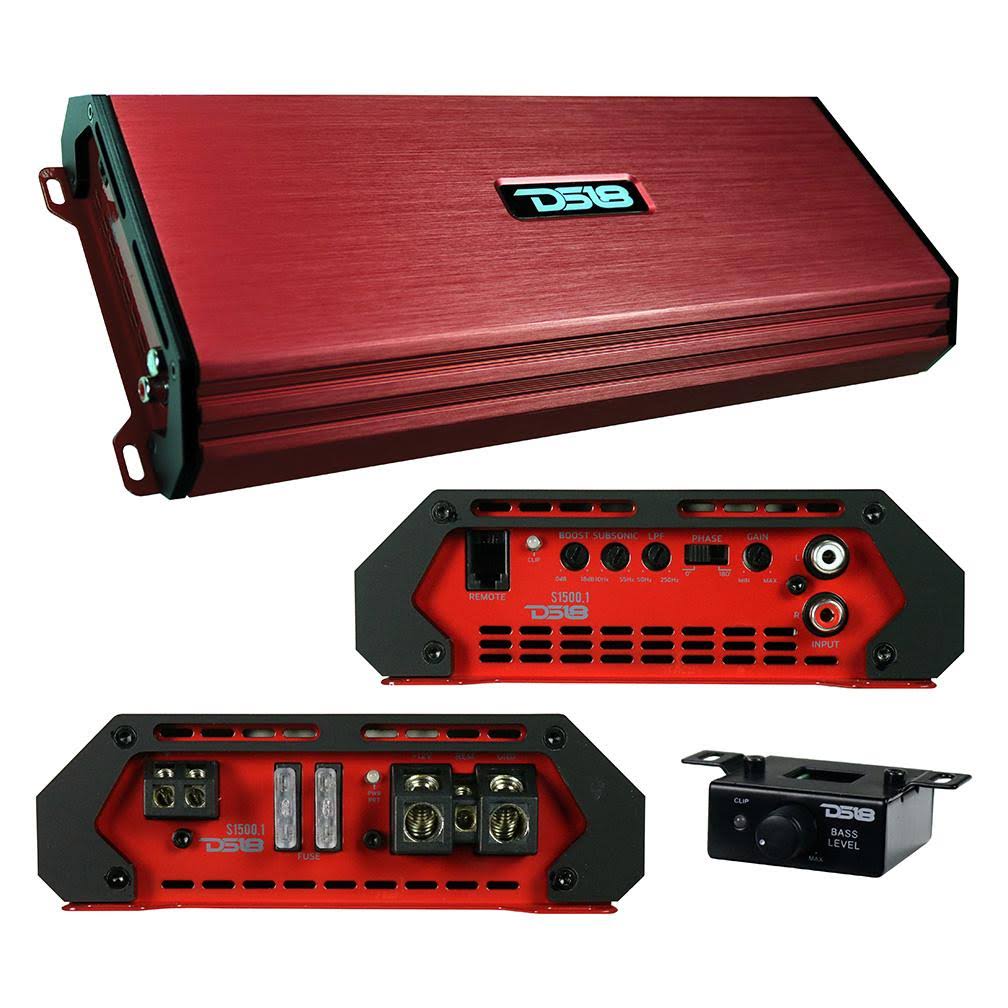 1500 Watts Max 1 Channel Car Audio Amplifier E12358