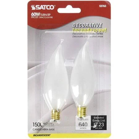 Frost Candelabra Base Light Bulb W670