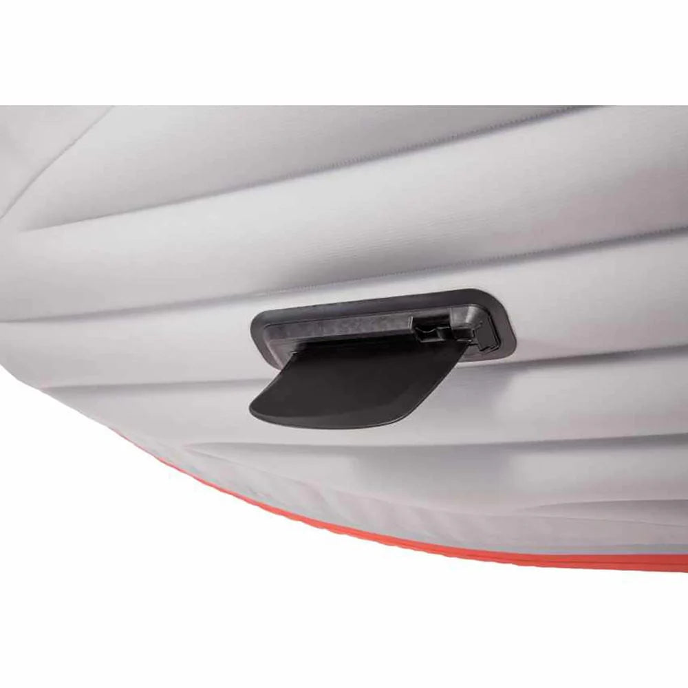 Inflatable 2 Person Vinyl Kayak with Oars & Pump, Red (2 Pack) A49817