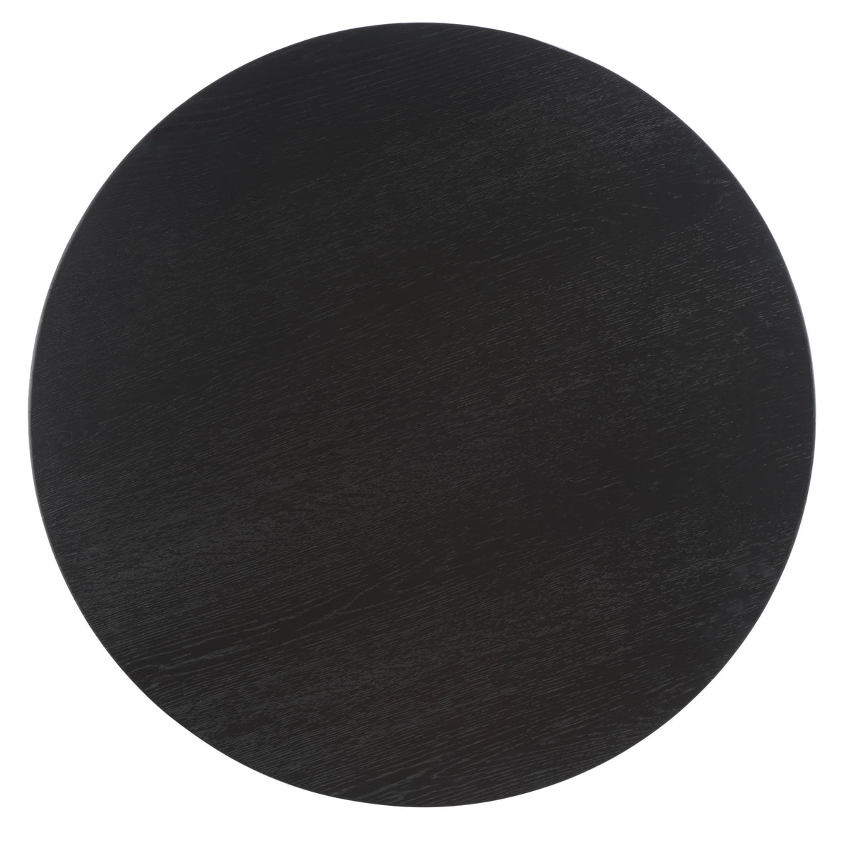 Black Round Wood Coffee Table M590623