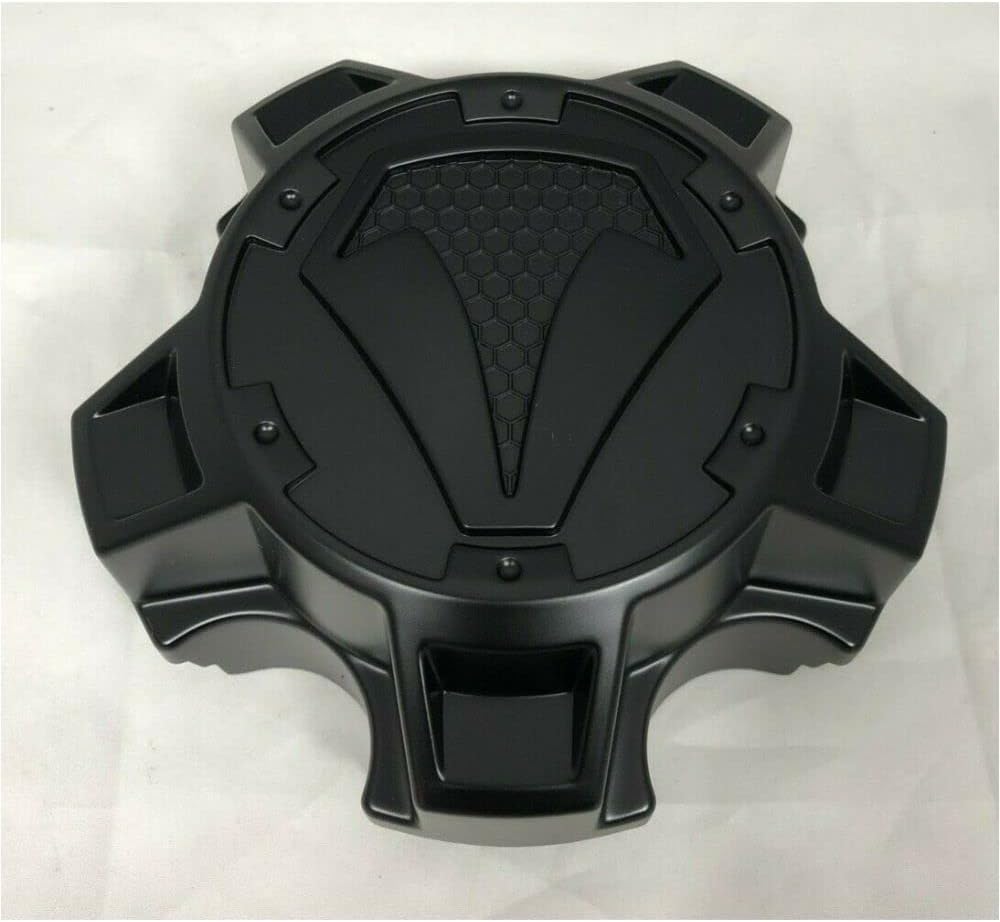 20 Black Alloy Center Hub Cap S49366