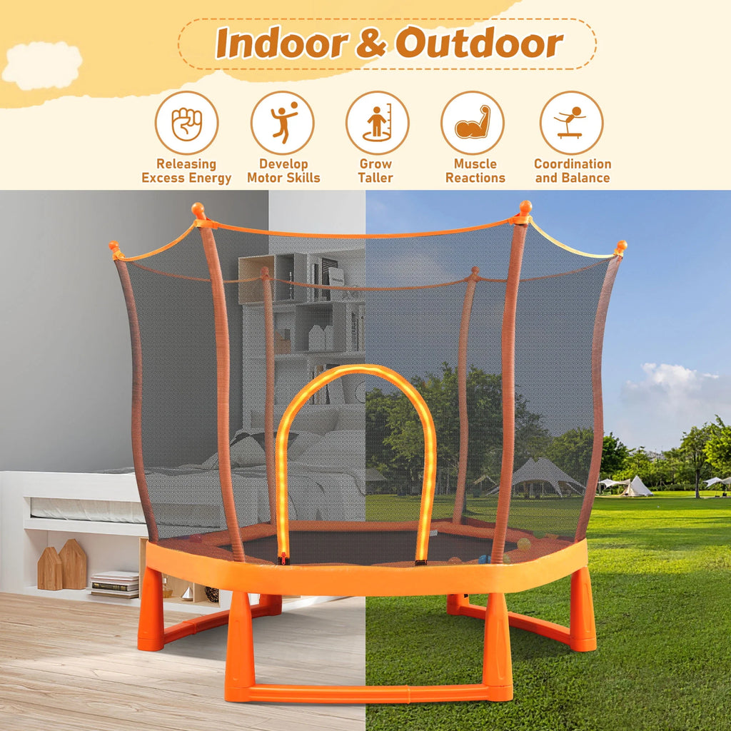 6FT Trampoline with Enclosure A63022