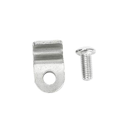 50pcs 3/16" Stainless Steel Brake Line Clamp & Screw I1098