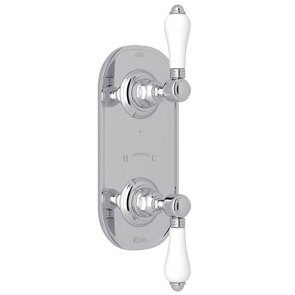 Polished Chrome Thermostatic Diverter Trim J993483