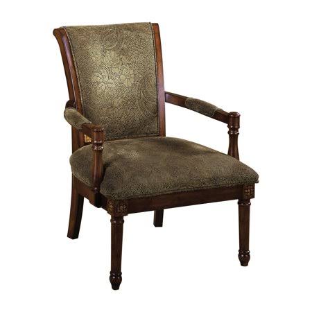 Tan Brown Fabric Accent Chair W311377
