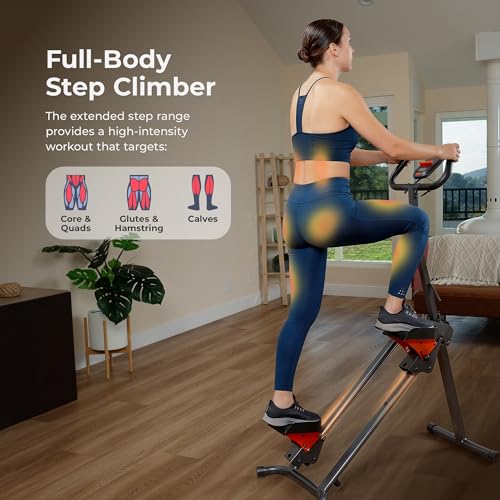 Stair Stepper with Handlebar Climber Machine C195