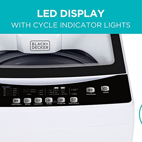 0.9 Cu. Ft. Portable Washer with Transparent Lid I86440