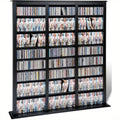 64" Triple CD DVD Media Storage Rack in Black N915255