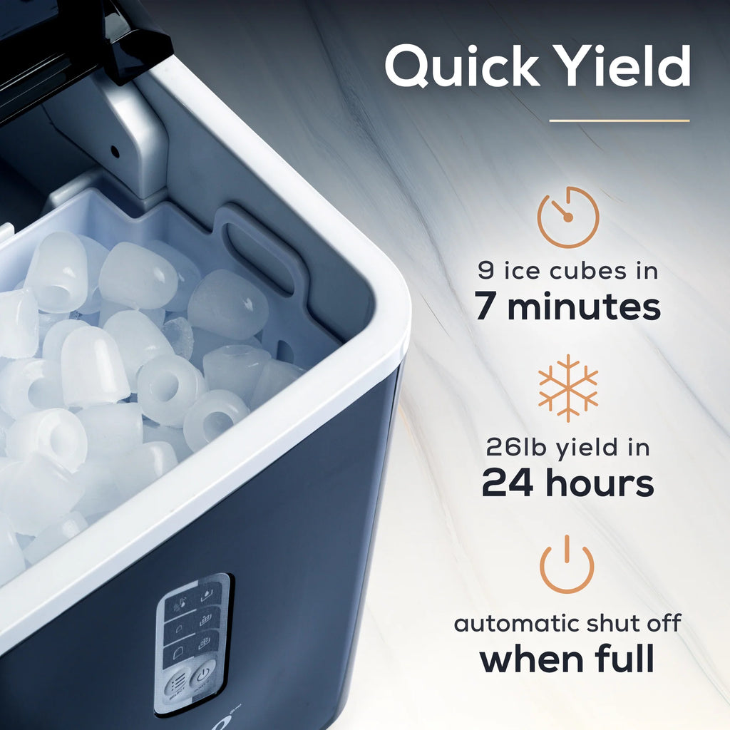 Automatic Self-Cleaning 26-Pound Ice Maker V906