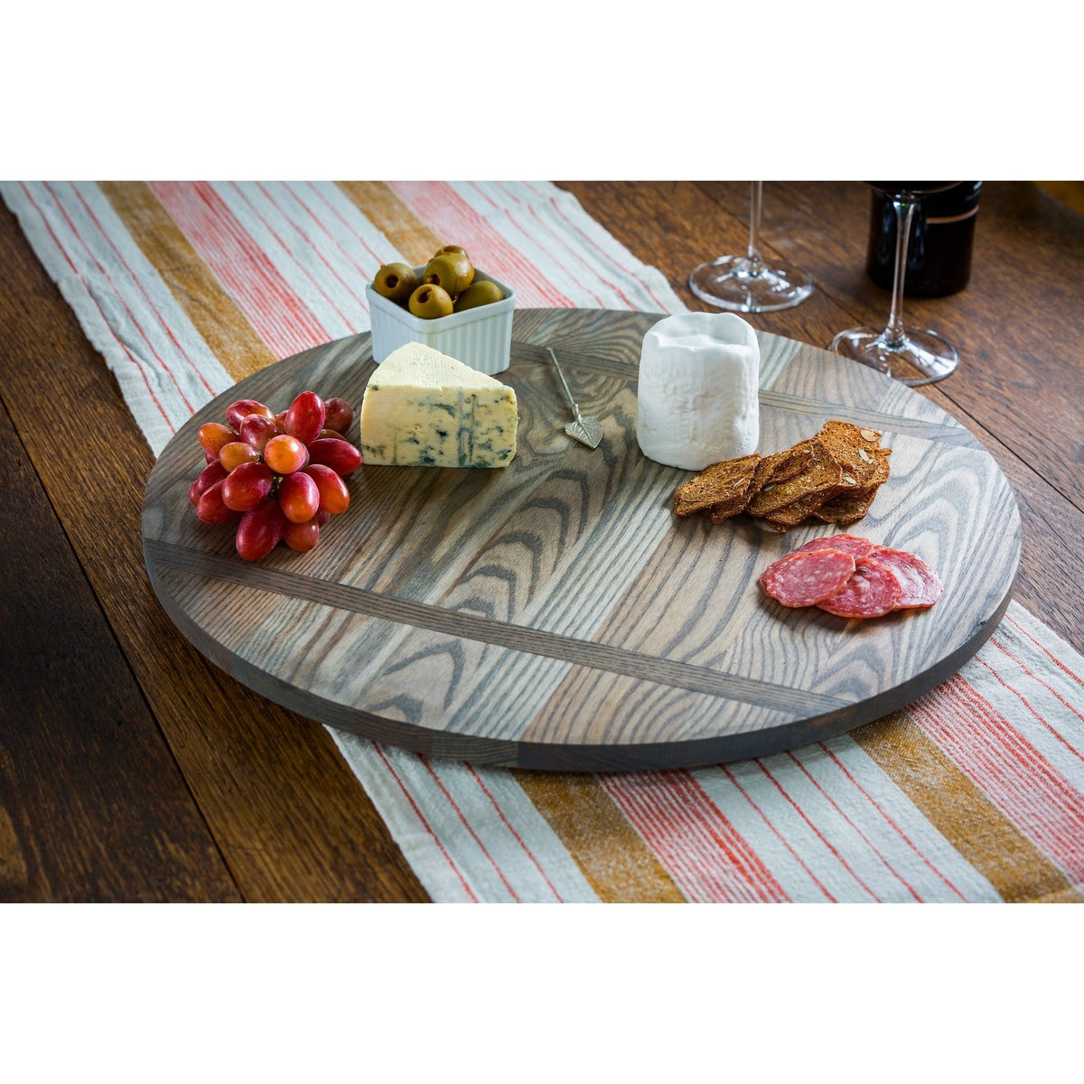 Brown Wood Lazy Susan F566553
