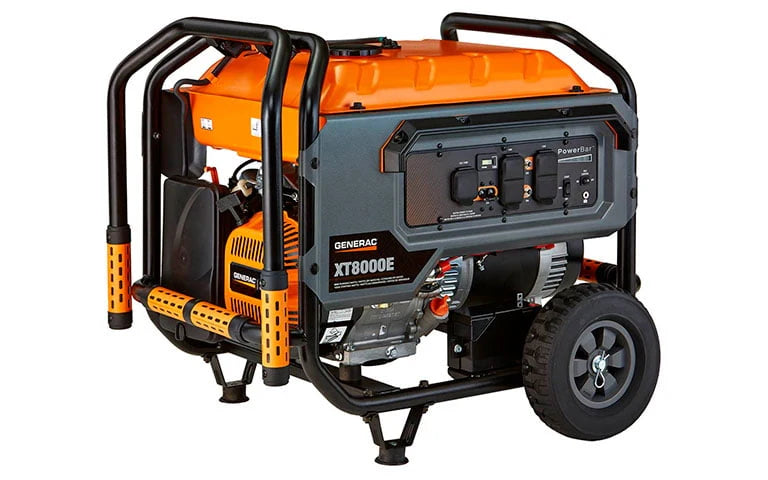 8,000 Watt Electric Start Portable Generator with Cord U2729