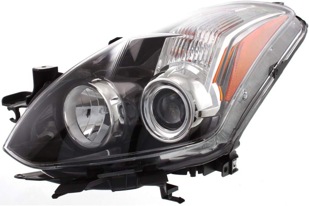 Pair Halogen Headlight for Nissan Altima Coupe 2010-2013 J608