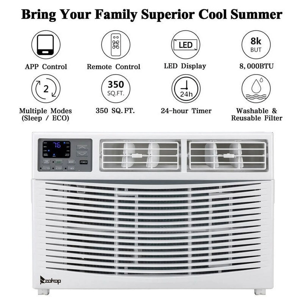 8000BTU Portable Window Air Conditioner G757