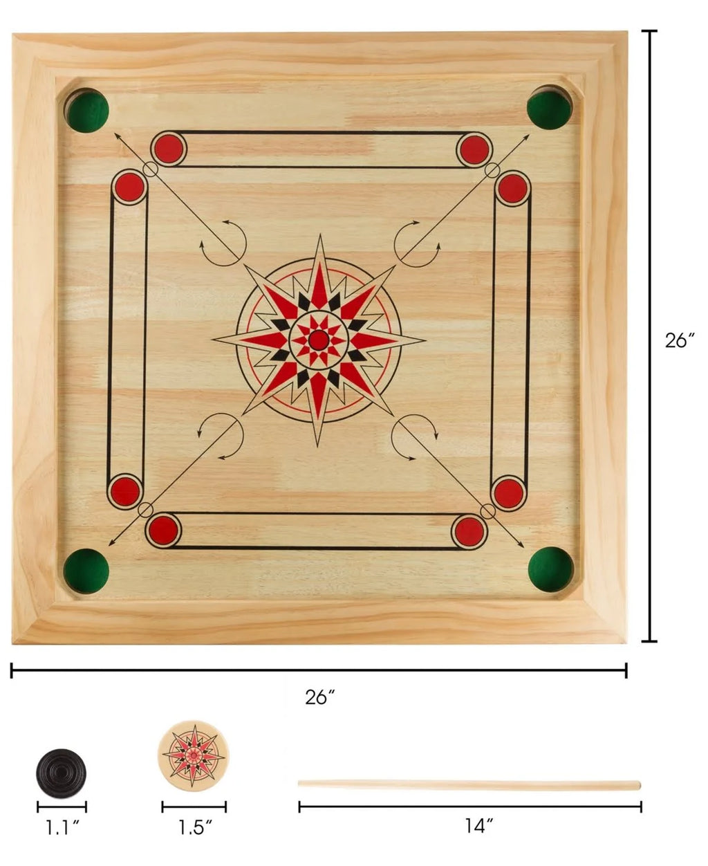 Carrom Board Game Table K89982