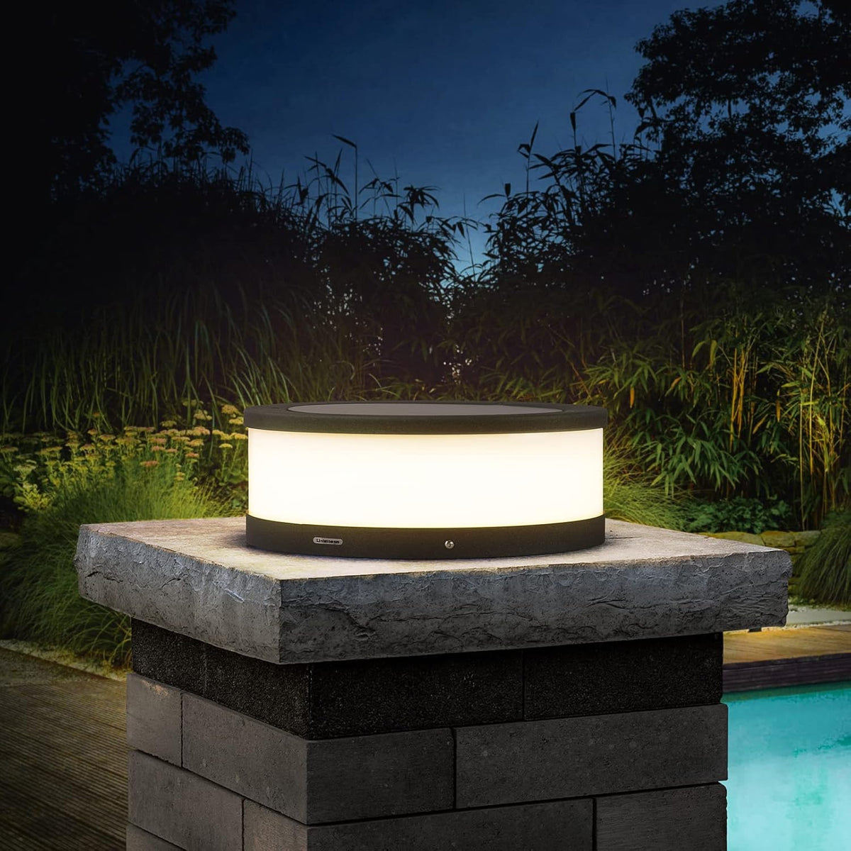 Outdoor Solar Post Cap Light N366