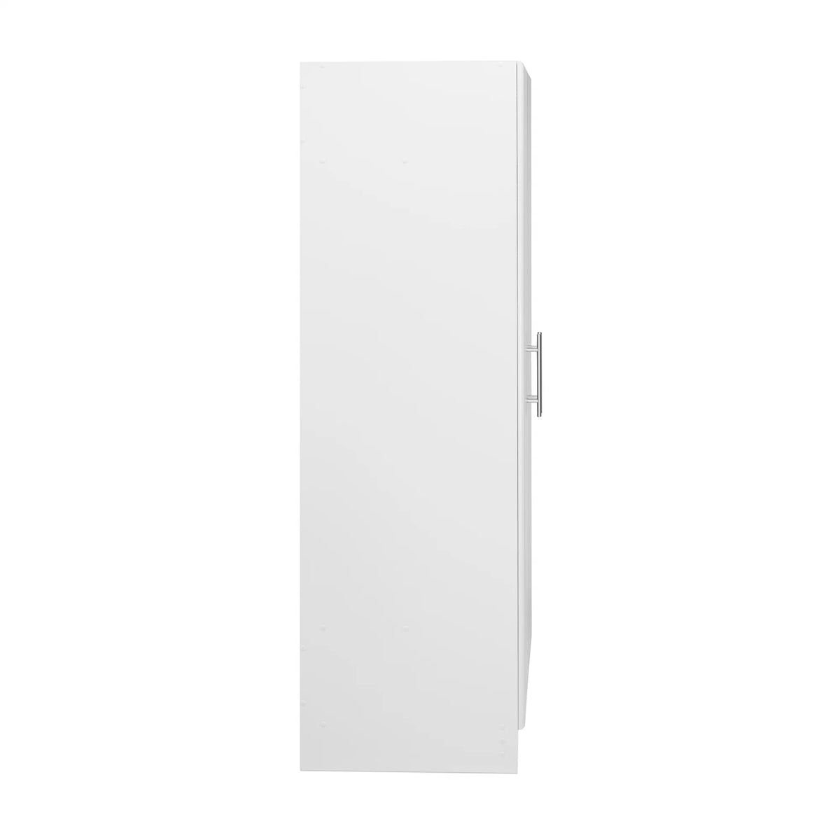 White Wardrobe Closet with Hanging Rail K14260