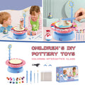 DIY Handmade Creative Soft Slime Electric Pottery Wheel Art Craft Kit Machine X433