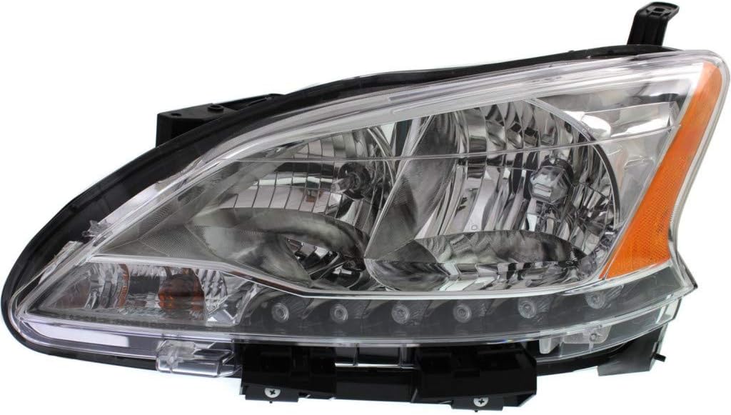 Headlight Assembly Pair for Nissan Sentra 2013-2015 G8667