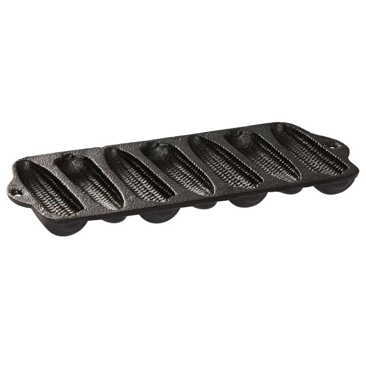 Black Pre-Seasoned Cast Iron Cornbread Baking Tray L453