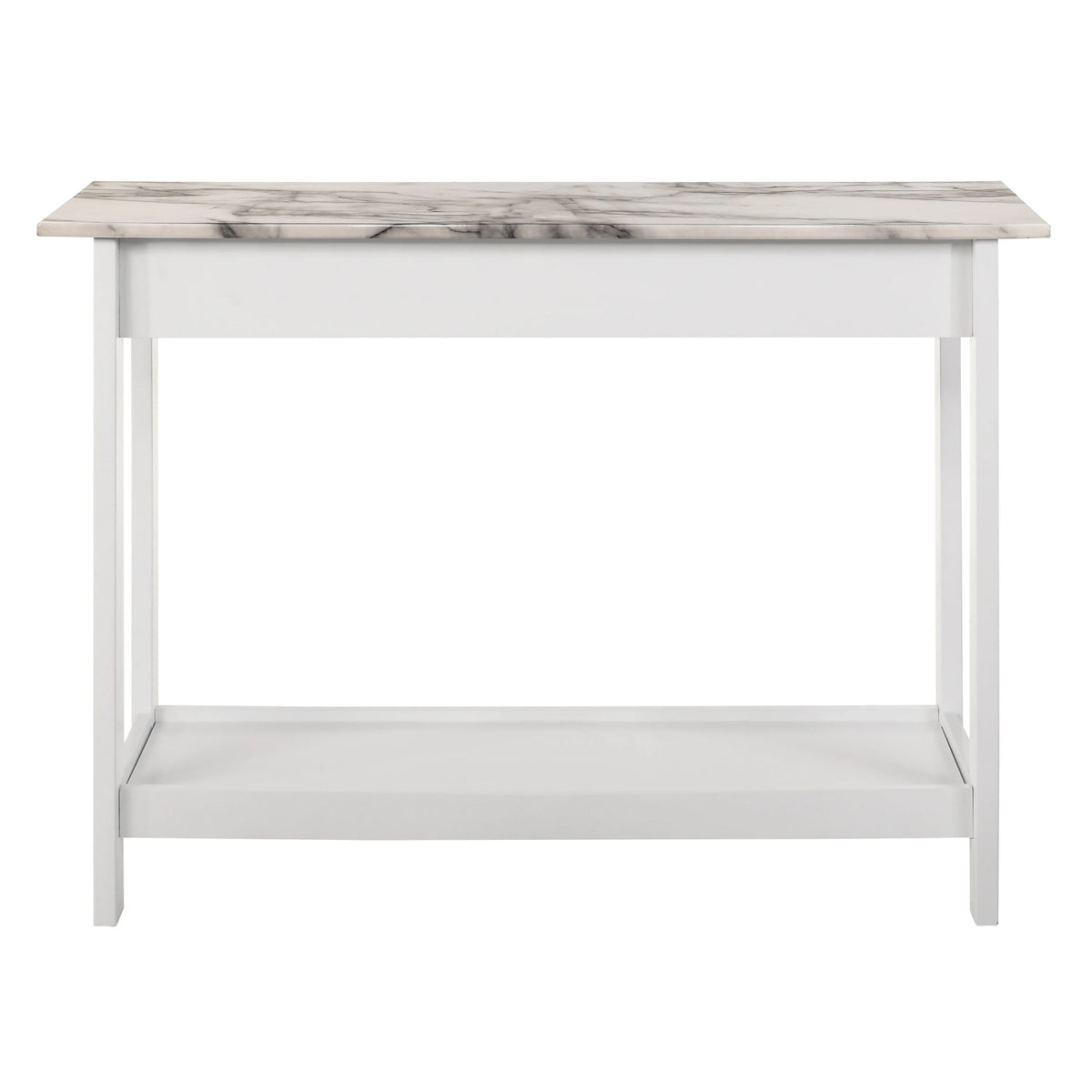 White Wood Sofa Table Z6748