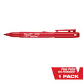 Red Fine Point Permanent Marker R5206