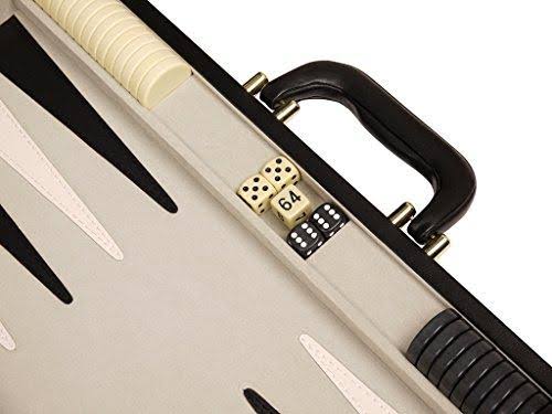 Black Attache Case Backgammon Board Set S66750
