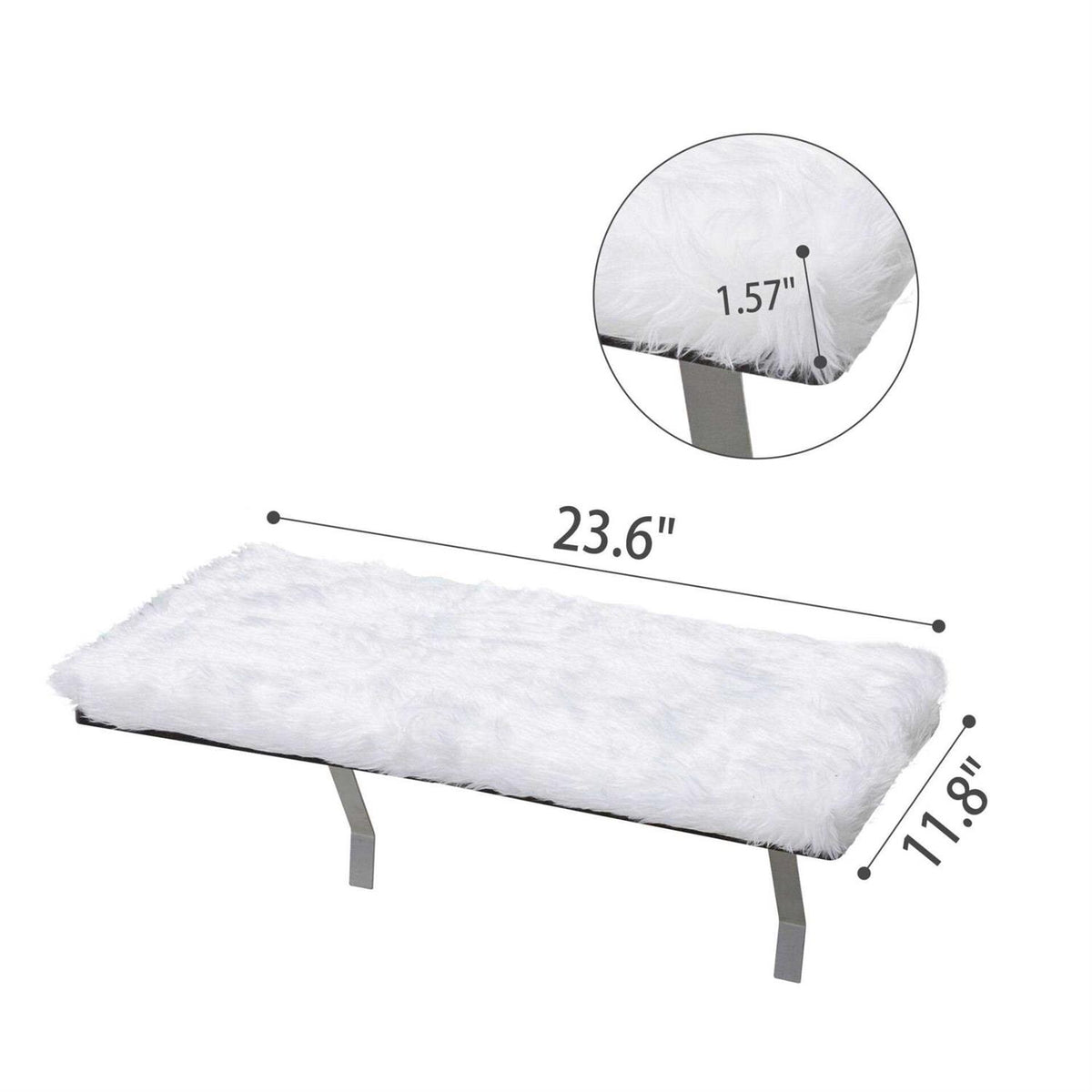 Cat Window Perch & Windowsill Bed with Soft Cushion Z87272