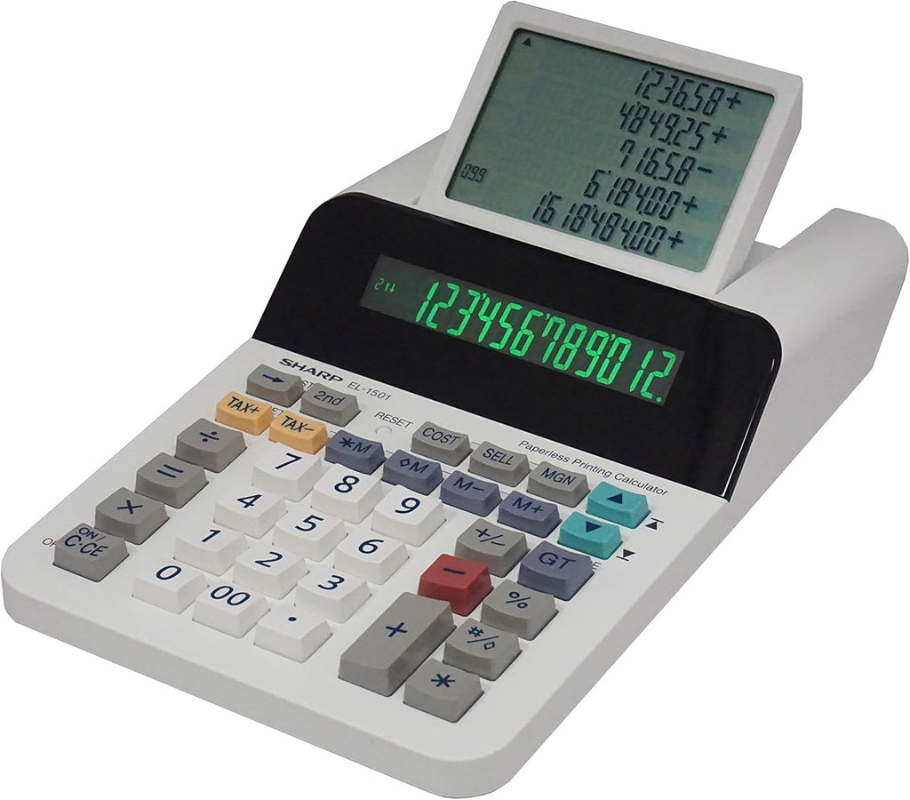 12-Digit Display Desktop Printing Calculator Y953711