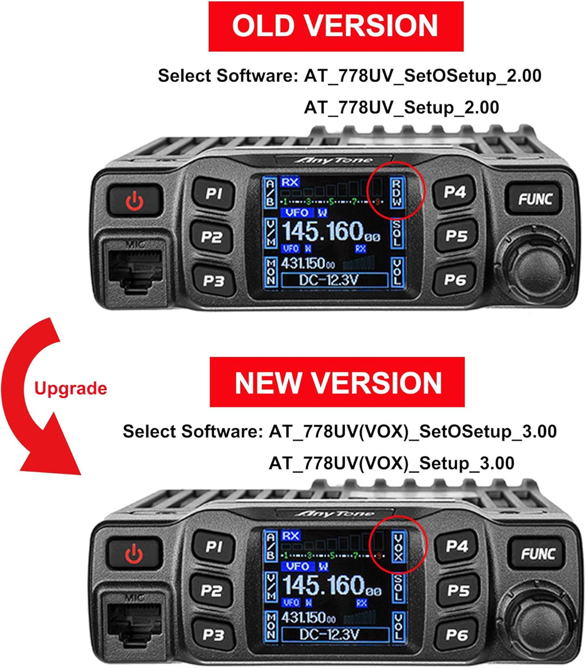 Dual Band 25W VHF/UHF Mobile Radio Y993410