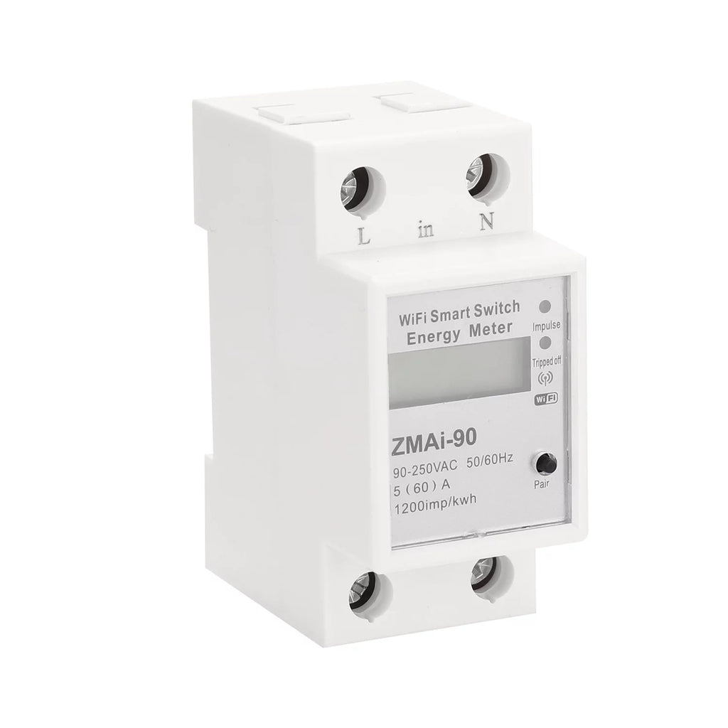 Single-Phase Din Rail Wifi Energy Meter H180