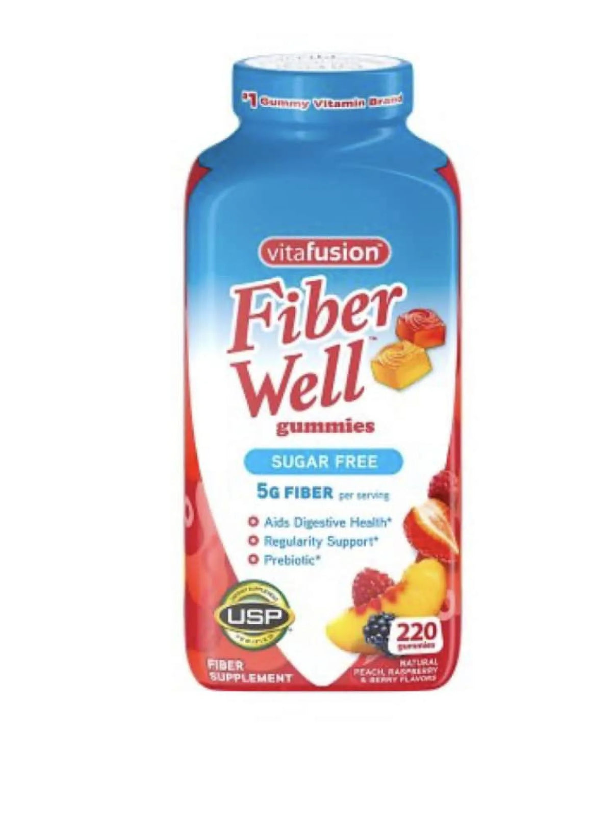 220 ct Fiber Gummies K629103