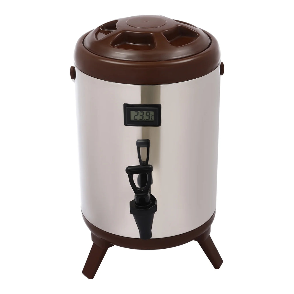 8L Stainless Steel Insulated Beverage Dispenser F64223