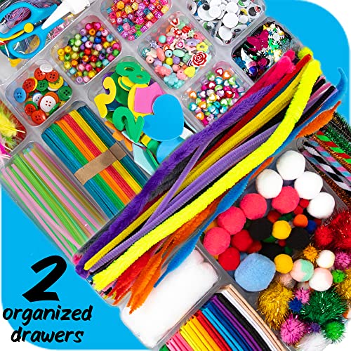 1600+ Pcs Arts and Crafts Supplies S76638