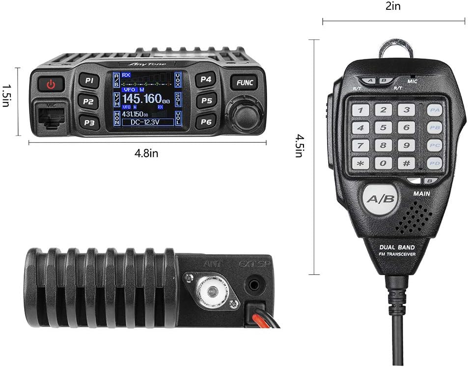 Dual Band 25W VHF/UHF Mobile Radio Y993410