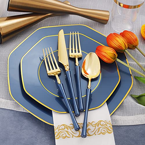 350 Pcs Plastic Dinnerware Set for 50 Guests V3071
