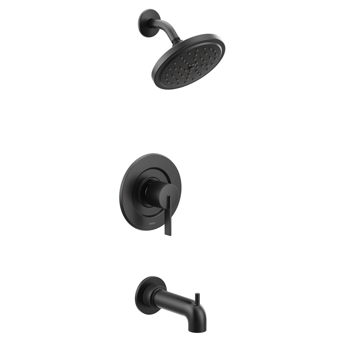 Black Tub and Shower Trim Package M16393