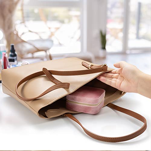 Pink Mini Travel Jewelry Organizer Case C55917