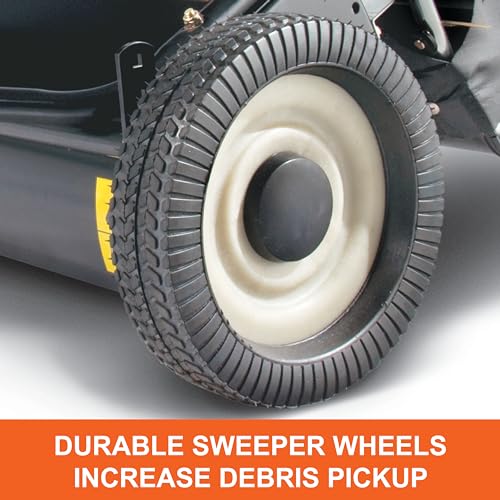 42-Inch Tow Lawn Sweeper Black Z80805