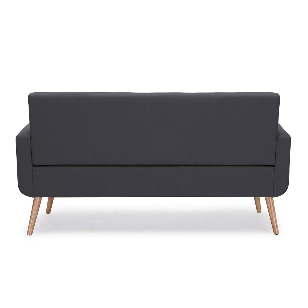 Charcoal Linen Armless Sofa L85911
