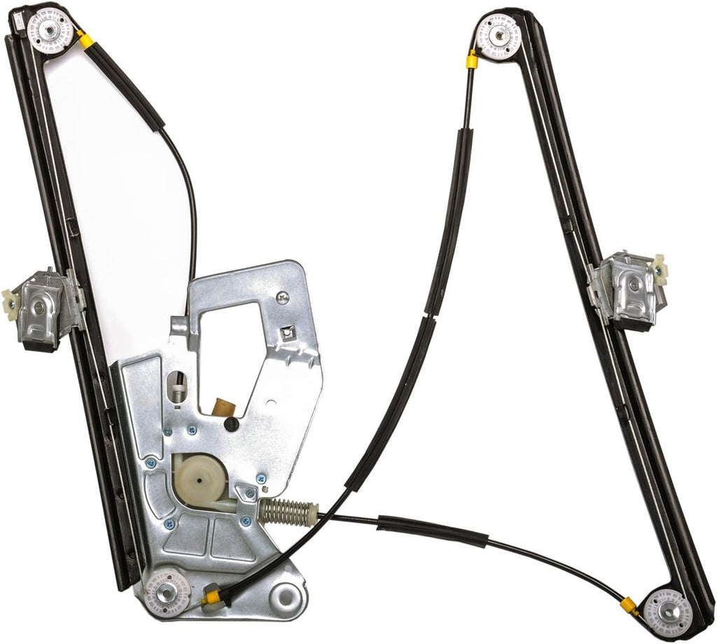 Front Left Driver Side Power Window Regulator With Motor Pack of 2 T6776