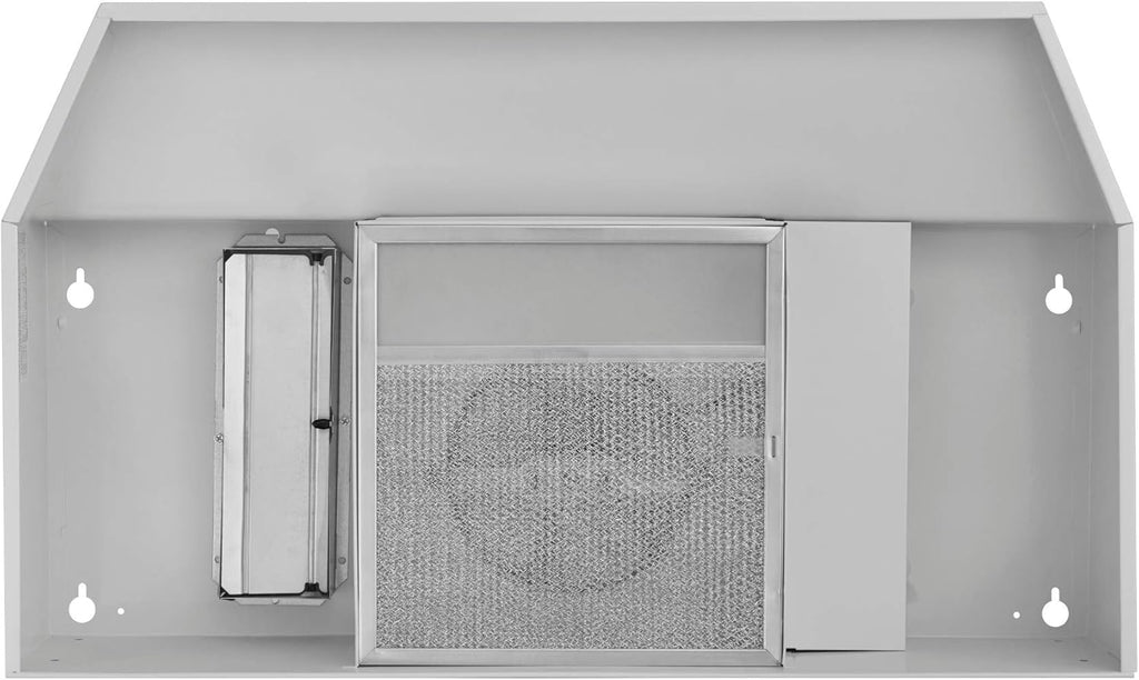 42-inch Under-Cabinet Range Hood with 2-Speed Exhaust Fan and Light, White V2455