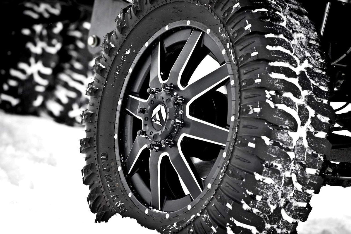 Black Wheel with Matte Milled Accents, 20 x 10 inches R17944