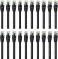 Cat5e Ethernet Patch Cable 6 Feet Black S775