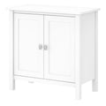 Pure White Accent Storage Cabinet with Doors I953