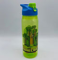 Green Water Bottle 20 oz Reusable Plastic H58794