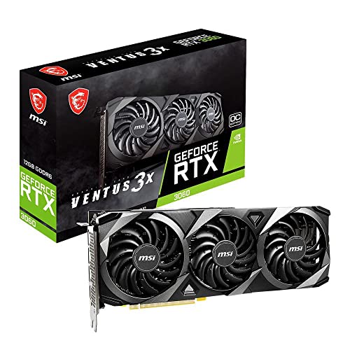 NVIDIA RTX 3060 12GB GDDR6 Graphics Card N53869