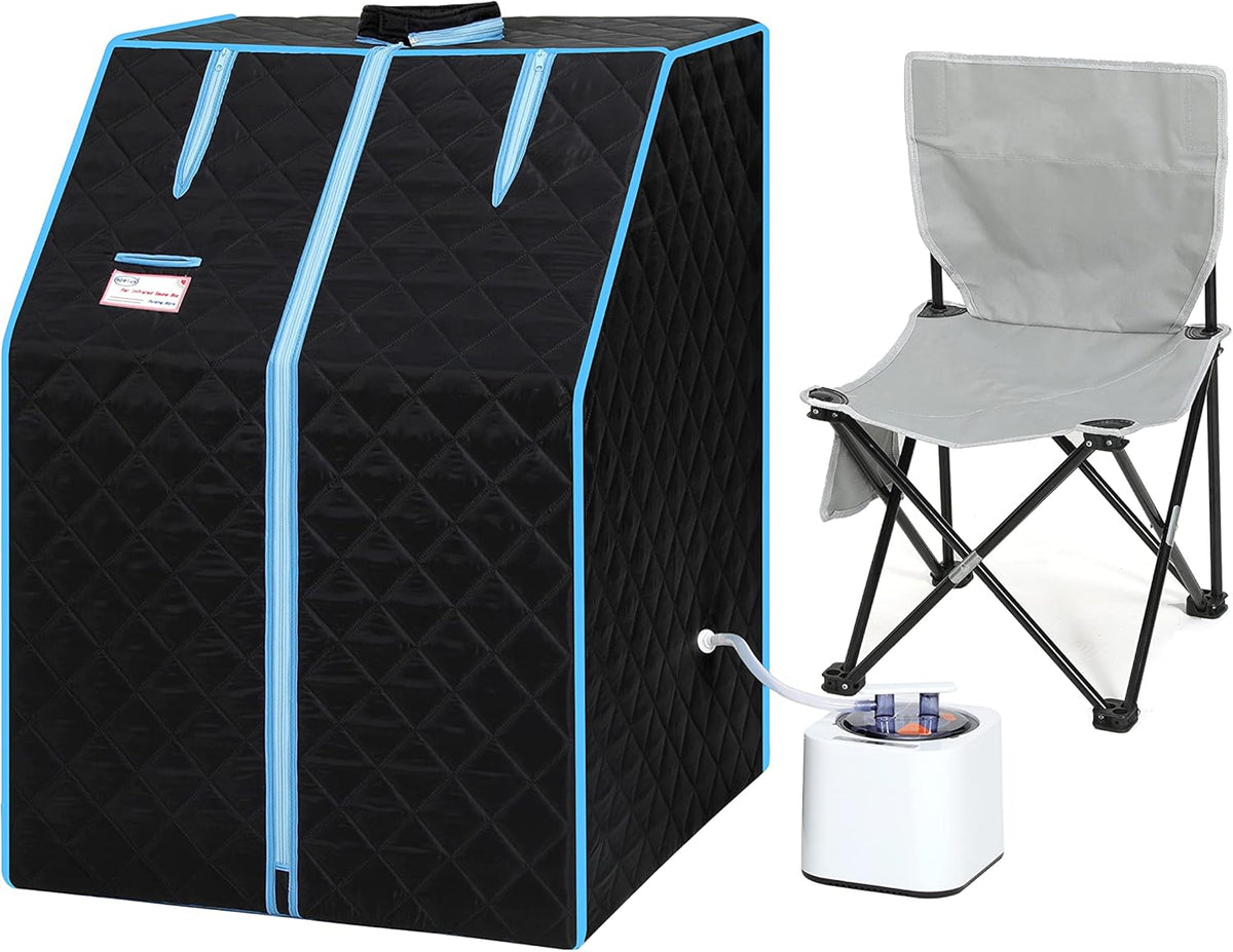Steam Sauna Tent with 2L 1000 Watt Steam Generator Q78057