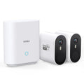 5MP Ultra HD Wireless Security Camera System, 2 Camera Kit with 166° Wide Angle, 240-Day Battery Life, Spotlight Camera, 32G Local Storage L8674