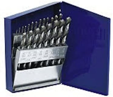 Left Hand Cobalt Drill Bit Set, 5/64-Inch to 19/64-Inch, 5-Piece, Pack of 2 Z56111