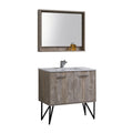 36 in. Modern Bathroom Vanity with Quartz Countertop C7657